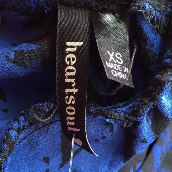 💖Heart Soul Peasant blouse - Picture 4 of 6